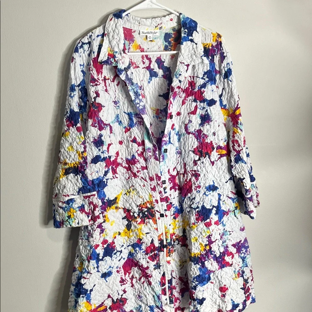NorthStyle Multicolor Artistic Jacket